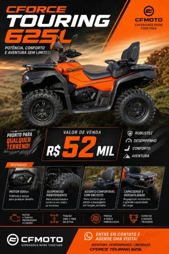 CF Motor CForce 625L Touring