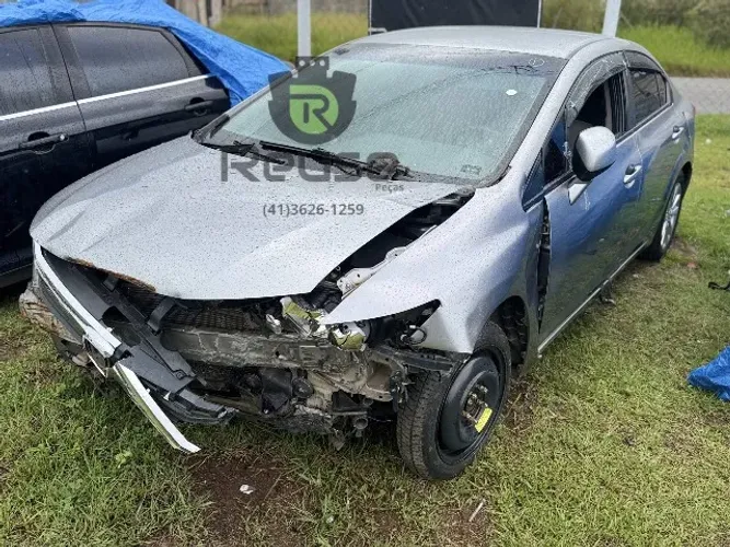 Sucata Honda Civic LXS Automático G9 2013 2014 Para retirada de peças Motor Cambio