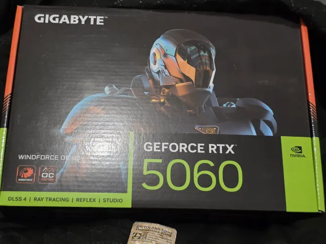 Placa de vídeo geforce Rtx 5060 8gb gigabyte windforce oc