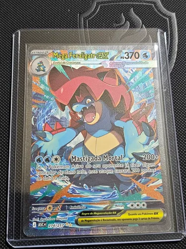 Carta pokemon mega feraligatr