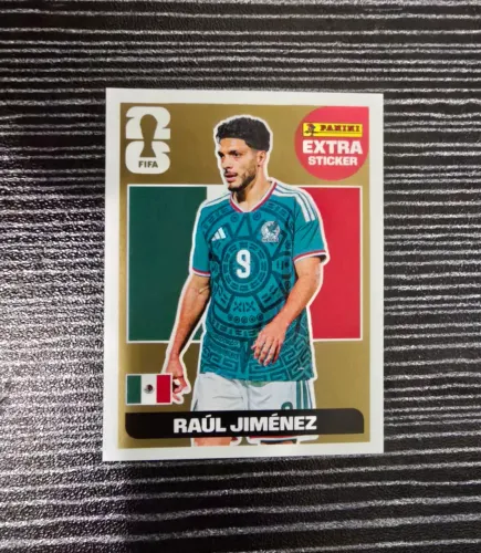 Figurinha Gold Raúl Jiménez 2026