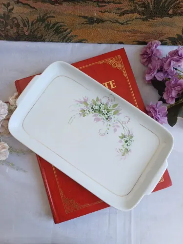 Travessa em porcelana Steatita anos 70