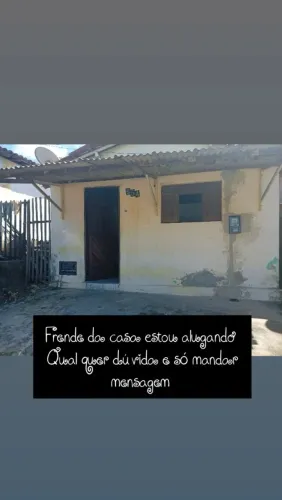 Alugo ou vendo a casa baia formosa