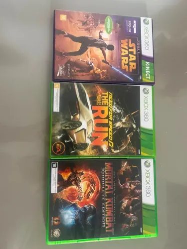 Lote com 3 Jogos Originais para Xbox 360 (Mídia Física)
