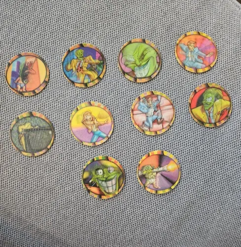 Tazos Máskara holográficos