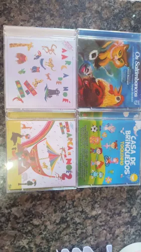 CDs | A arca de Noé 1 e 2, Casa de Brinquedo e Os Saltimbancos