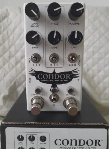 Pedal Chase Bliss Audio Condor analog eq pre filter drive Made in USA novo na caixa!