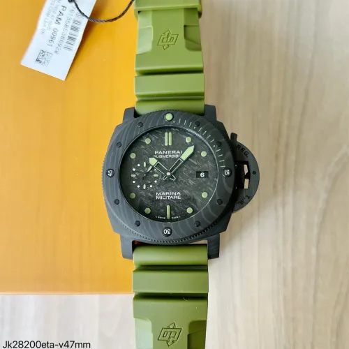 Relógio panerai submercible carbotech 47mm