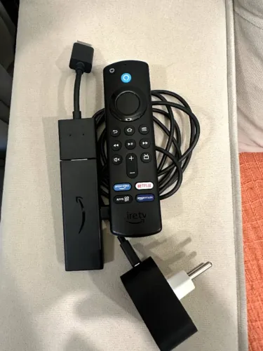 Fire TV Stick Amazon Full HD com Alexa ? usado, perfeito estado