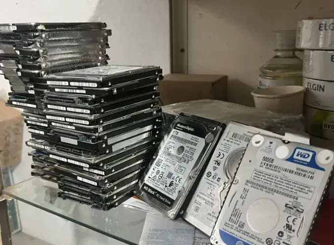 HD de Notebook 1TB e 500GB