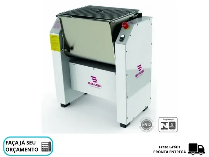 Amassadeira Basculante 15KG Braesi Nova