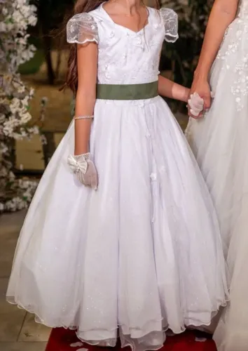 Vestido daminha completo