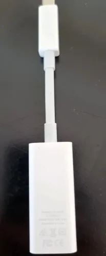 Adaptador Apple Thunderbolt ? Gigabit Ethernet A1463