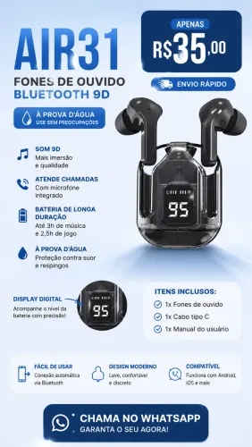 Fone Bluetooth air31