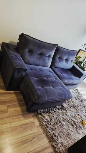 Sofá Confortável com Chaise