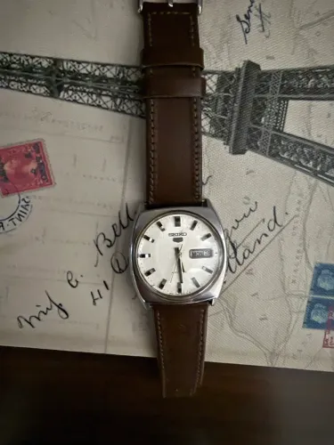 SEIKO 6119 mostrador champanhe -japan