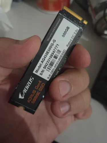 Nvme 500GB aorus pcie 4.0