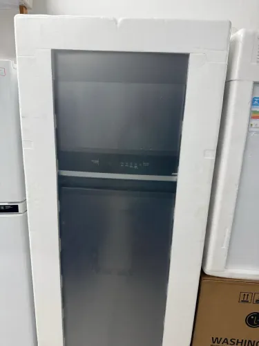 Geladeira Midea 491L Black Inverter Frostfree NOVA