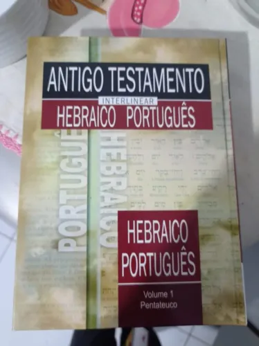 Antigo Testamento Hebraico-Português Volumes 1,2,3 Novo