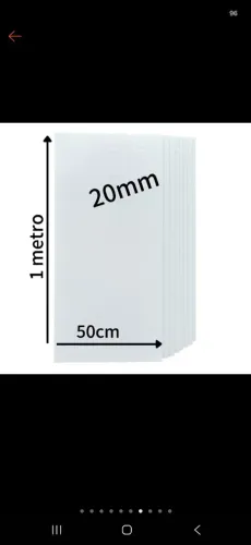 Placas isopor