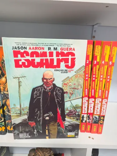 Escalpo - Ed. Luxo - Completa 5 Vol. - Perfeitas