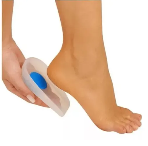 Calcanheira de silicone ponto azul Take Care