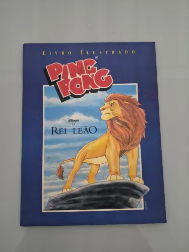 TAZOS FIGURAS PING PONG O REI LEÃO COMPLETO