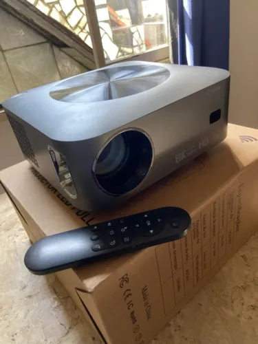 Projetor 8k Compatível Completo De Hd 1080p 12000 Lm Android Ultra HD 1920×1080 Wifi6