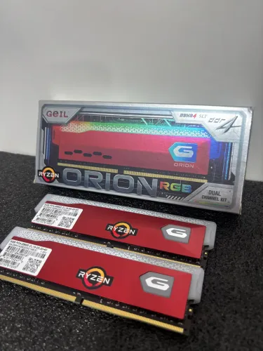 Kit memória 16gb 2x 8gb RGB 3200 ORION