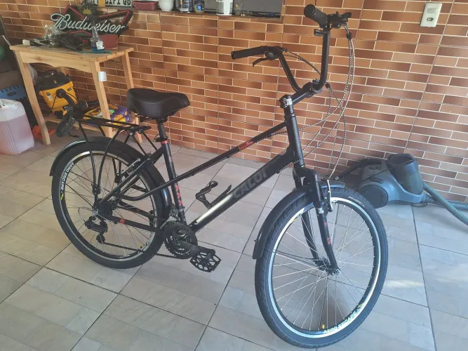 Bicicleta aro 26 caloi urban quadro alumínio