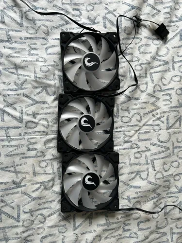 KIT 3 FANS ARGB RISE MODE