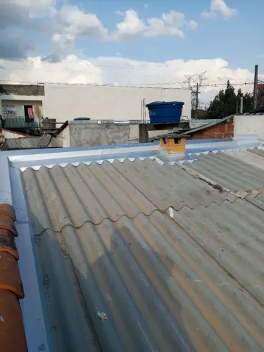 Calhas e telhados