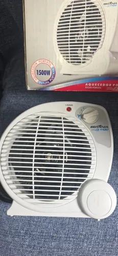 Aquecedor portátil Britânia 1500W