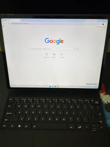 Notebook Tab 2 em 1 - Intel Celeron 16g RAM - Win 11 Pro - Fonte 220V do Carregador