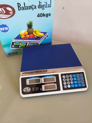 Balança digital 40 kg - alta precisão e multifuncional