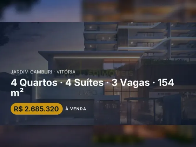 Oportunidade Única: Apartamentos de Alto Padrão em Jardim Camburi