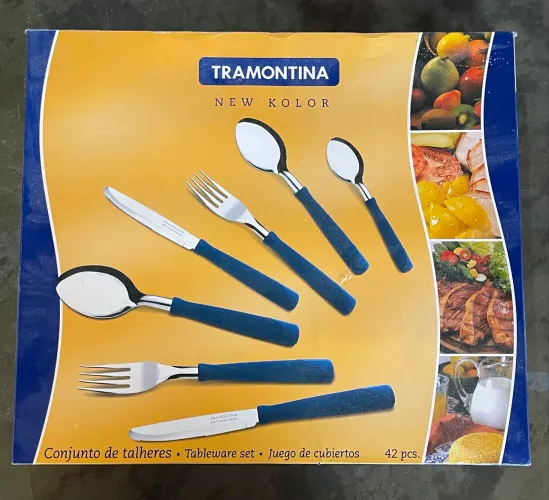 Conjunto de Talheres Tramontina New Kolor - 42 peças Novo lacrado