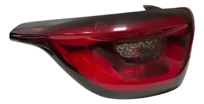 Lanterna Esquerda Fiat Toro 2018 Original Esquerdo/motorista Vermelho