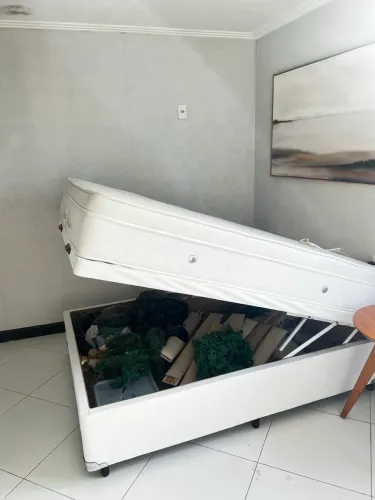 Colchão magnético + Box baú casal 