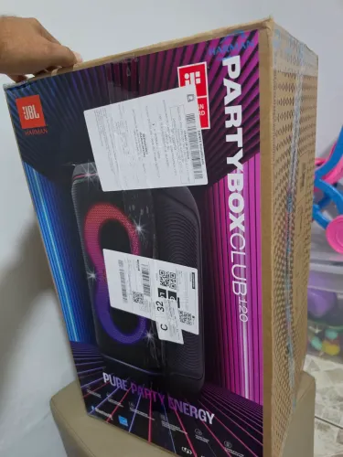 Jbl Partybox 120 Nova Lacrada Nota fiscal 