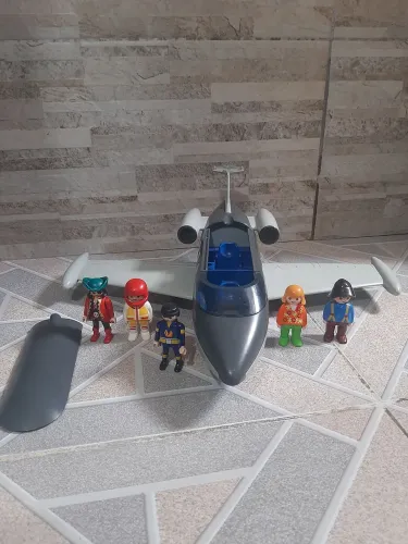 Avião playmobil jato executivo City Life