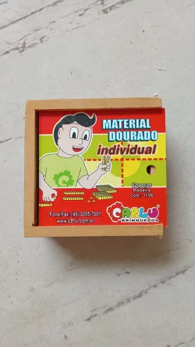 Material Dourado Individual