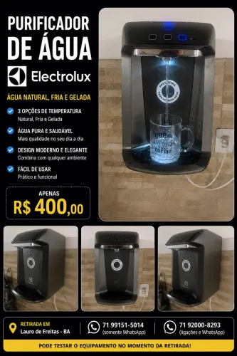 ? Purificador de Água Electrolux - ?