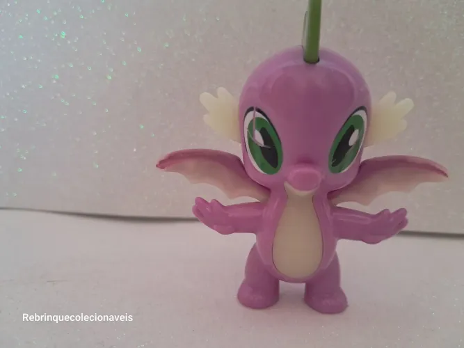 Miniatura colecionável My Little Pony Spike 8cm