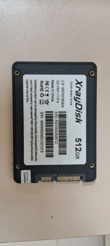 SSD 512 GB ( troco por DDR4 16 GB notebook )