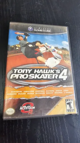 Jogo Tony Hawk's Pro Skater 4 original de game cube