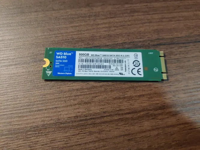 SSD NVME Sata 500gb com defeito
