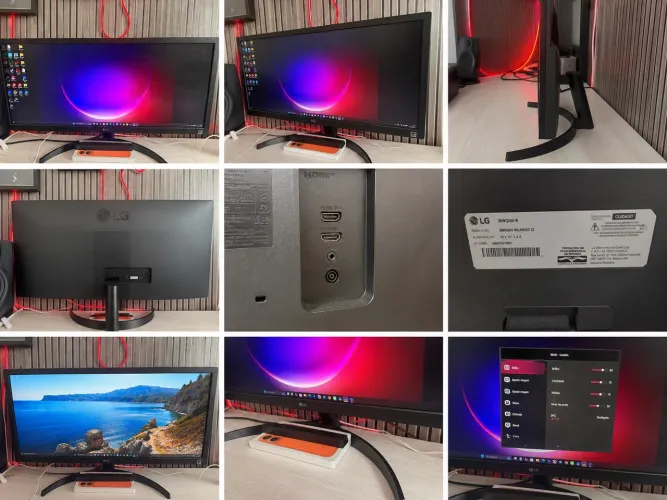 Monitor LG UltraWide 26? IPS Full HD 75Hz 26WQ500-B - Excelente Estado