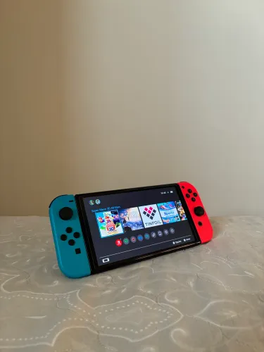 Nintendo switch oled desbloqueado e revisado