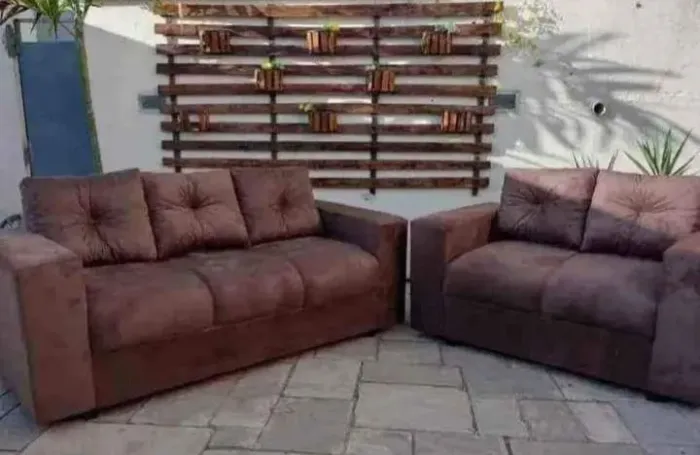 Conjunto SOFA ALMOFADADO De Fábrica 